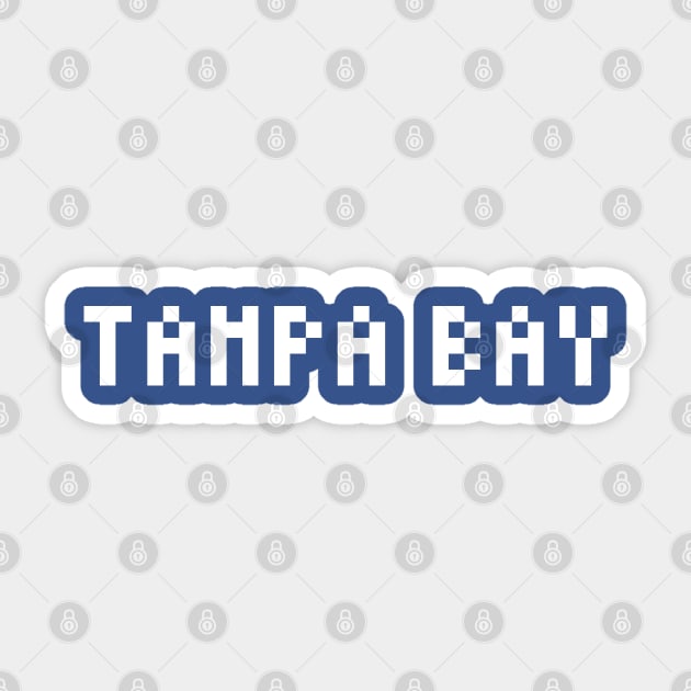 Pixel Hockey City Tampa Bay 2017 Sticker by gkillerb